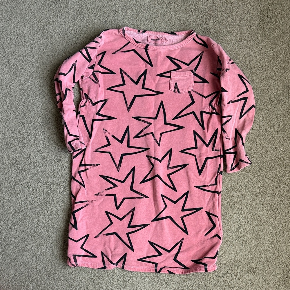 Bobo Choses Star Long Sleeve Dress
